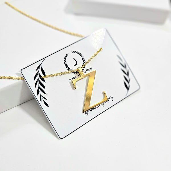 Name Initial Necklace